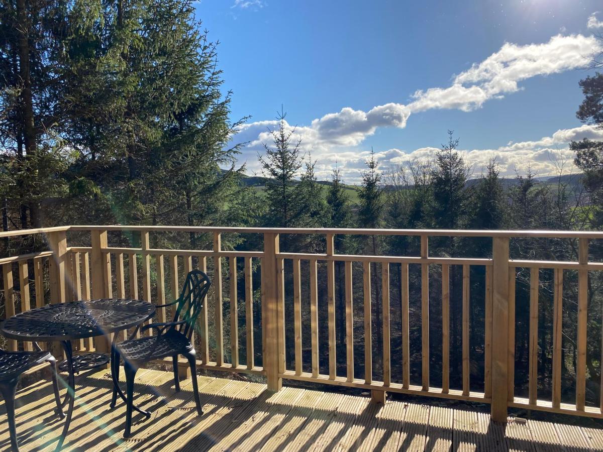 Acorn Lodge With Hot Tub Cupar Extérieur photo