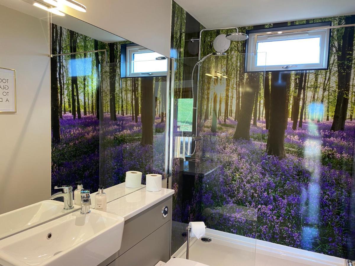 Acorn Lodge With Hot Tub Cupar Extérieur photo